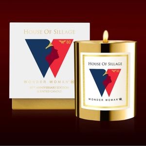 House of Sillage Limited Edition Wonder Woman 80th Anniversary Candle NIB sealed